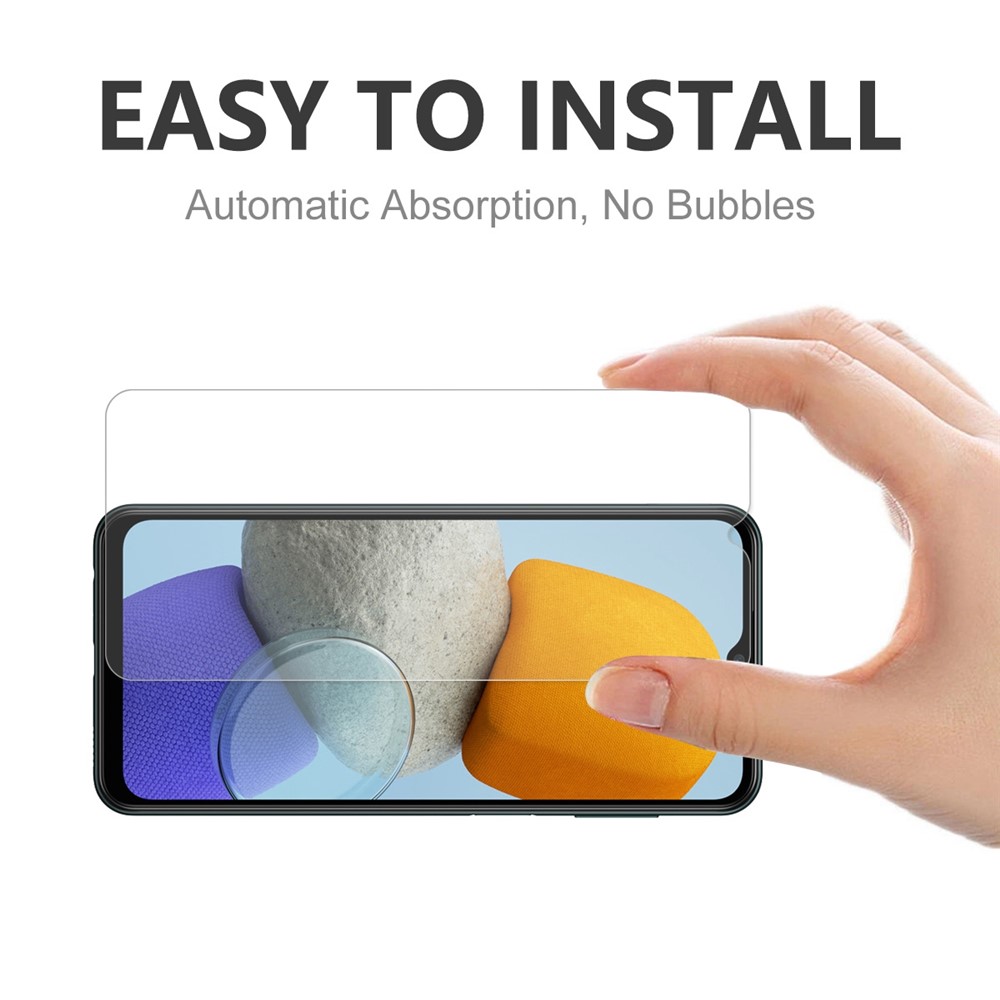 HAT PRINCE for Samsung Galaxy M33/F23/F23 Full Glue 9H Anti-scratch Ultra-clear 0.26mm 2.5D Arc Edge Tempered Glass Screen Protector-5