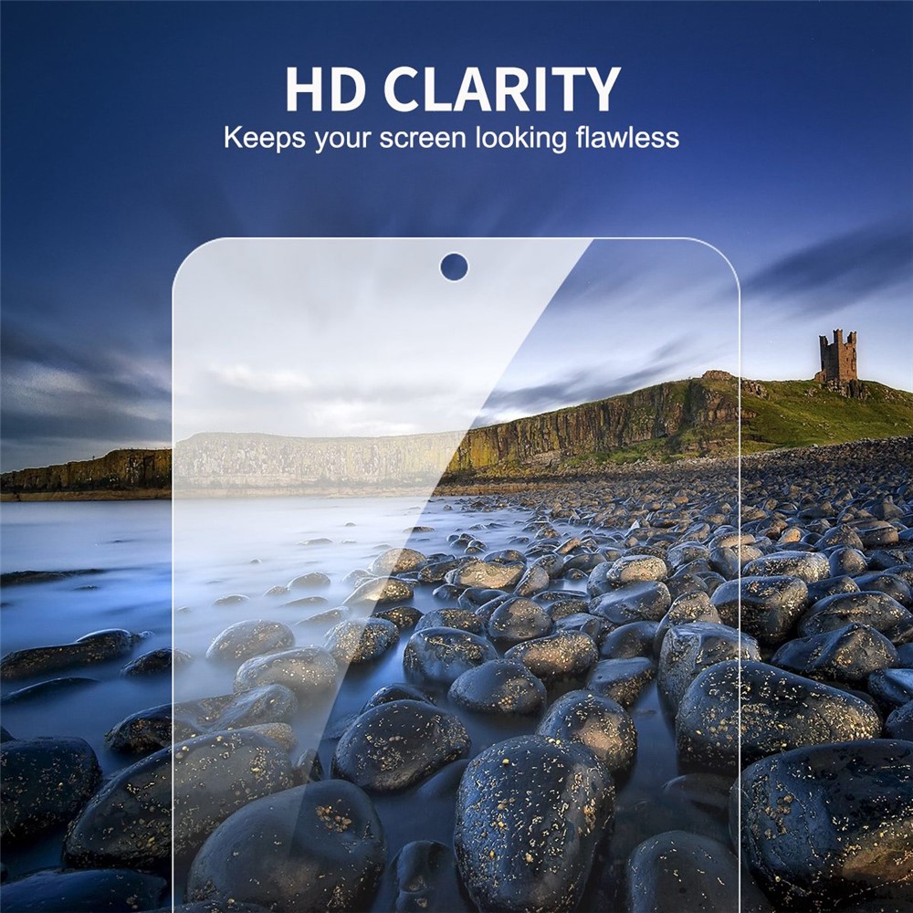 HAT PRINCE 2Pcs/Pack for Huawei nova 9 SE Bubble-free Full Glue HD 2.5D Arc Edge 0.26mm 9H Tempered Glass Film Screen Protector-2
