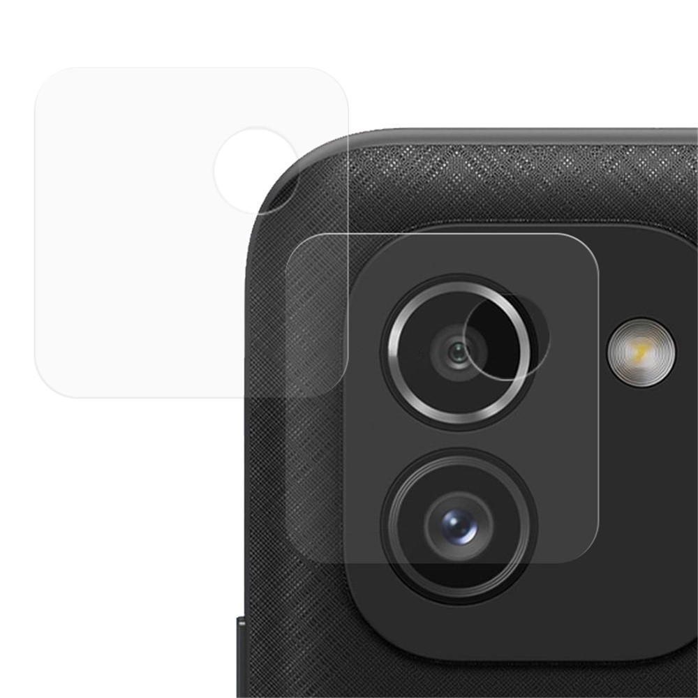 For Samsung Galaxy A03 (164.2 x 75.9 x 9.1mm) 2Pcs/Set 2.5D Camera Lens Protector HD Clear Full Coverage Tempered Glass Film-1