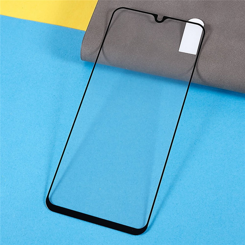 For Xiaomi Poco C40 Full Coverage Full Glue Tempered Glass Film Black Edge Silk Print Anti-explosion Screen Protector-3