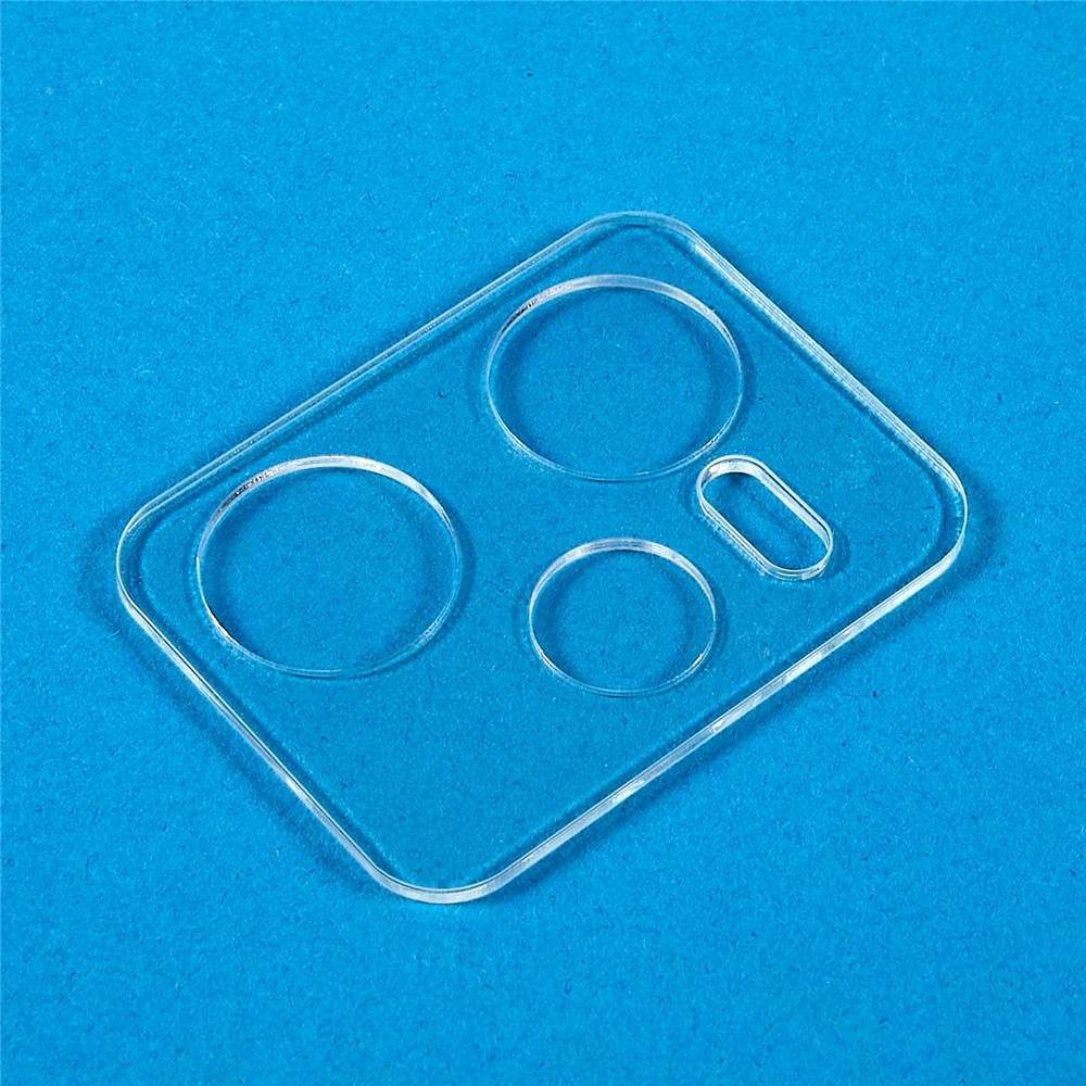 2Pcs/Set Camera Lens Protector for Realme C35, 3D Arc Edge Tempered Glass Ultra HD Scratch-Resistant Camera Cover-5