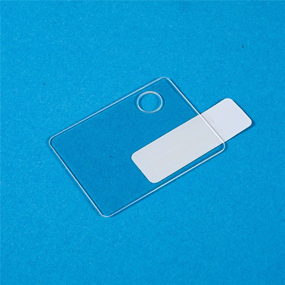 For Oppo Reno7 4G 2Pcs/Set Camera Lens Protector 2.5D Arc Edge Scratch-Resistant Clear Tempered Glass Camera Lens Cover Film-5