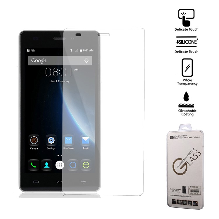 For Doogee X5 Arc Edge Tempered Glass Protection Film Screen Cover-1