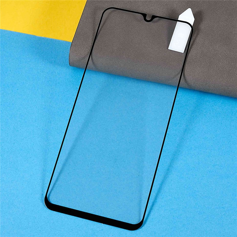 Rurihai Para Xiaomi Poco C40 4G Película de Vidrio Templado de Pantalla Completa 2.5D Endurecimiento Secundario Ultra Transparente Protector de Pantalla de Pegamento Completo-2