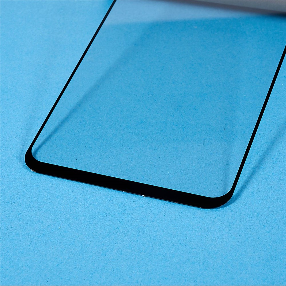 Rurihai Para Xiaomi Poco C40 4G Película de Vidrio Templado de Pantalla Completa 2.5D Endurecimiento Secundario Ultra Transparente Protector de Pantalla de Pegamento Completo-4