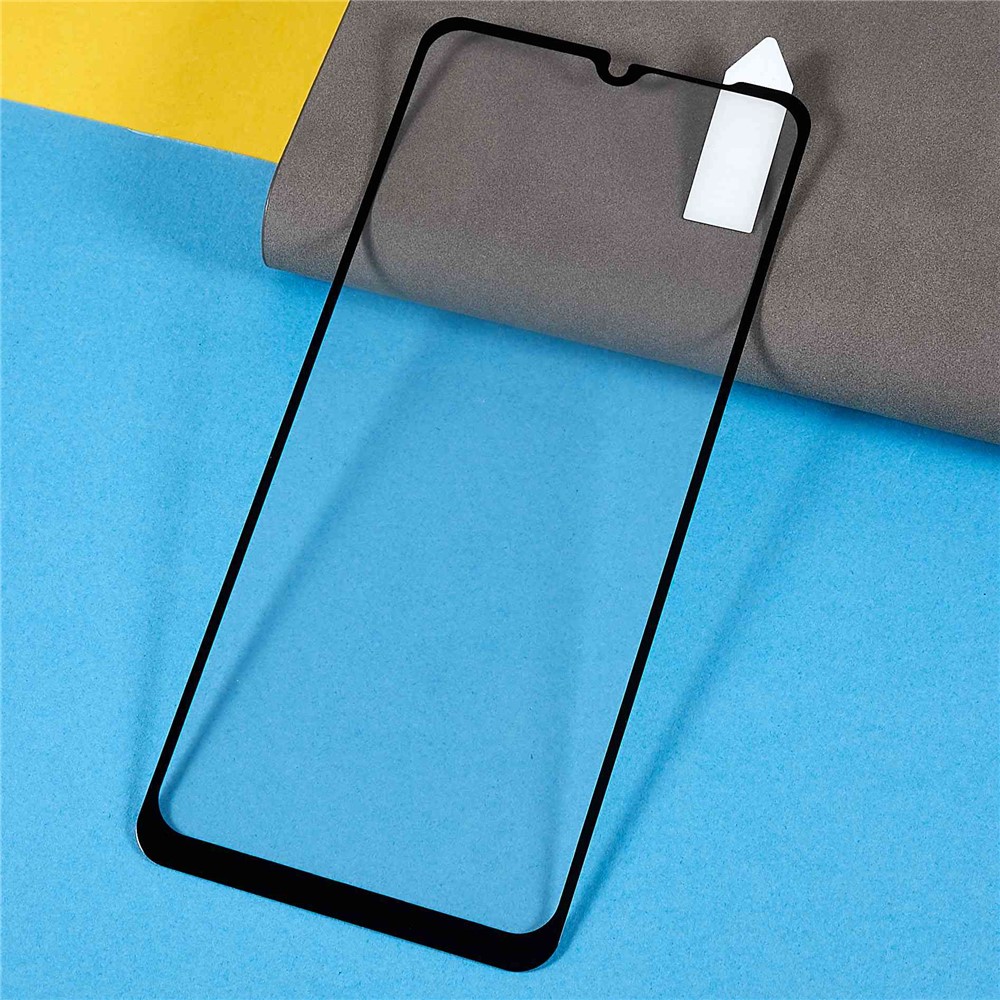 RURIHAI For Samsung Galaxy M33 5G (Global Version)/(India Version) Full Screen Film 2.5D Secondary Hardening Anti-scratch HD Full Glue Tempered Glass Screen Protector-3