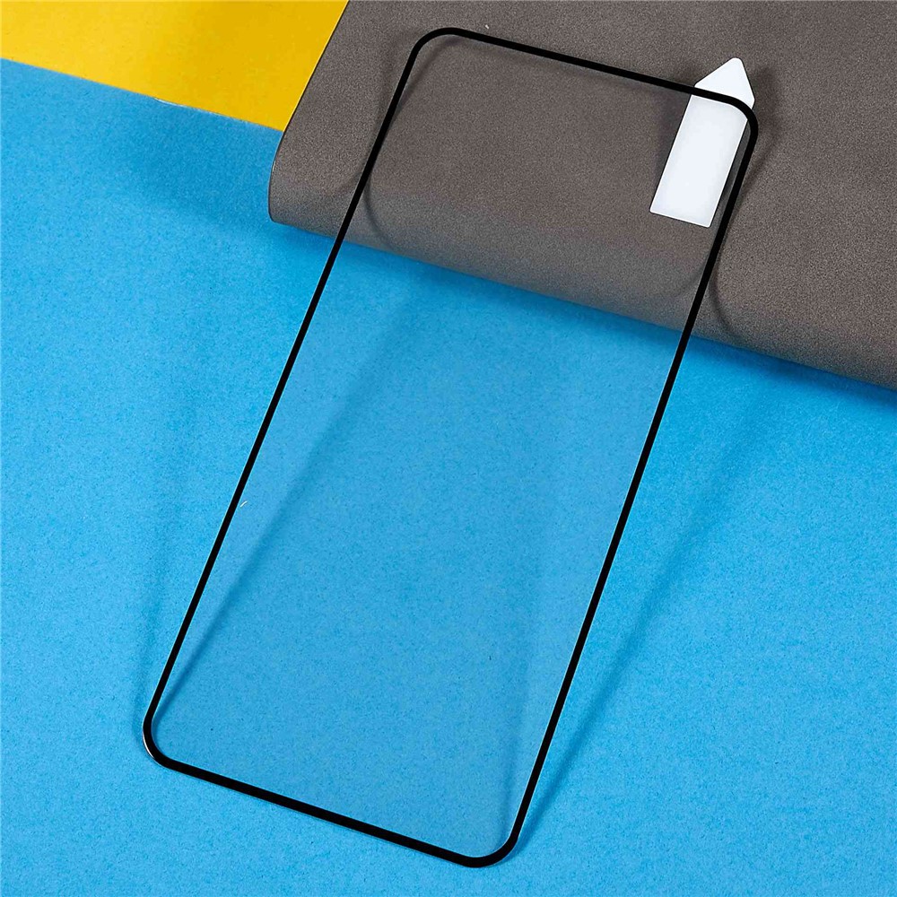 RURIHAI Tempered Glass Film for TCL 20L, Anti-explosion Full Glue 2.5D Secondary Hardening Full Coverage HD Screen Protector-3