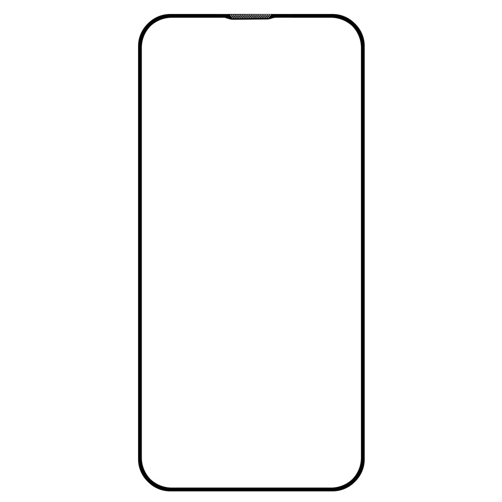 RURIHAI for iPhone 13 6.1 inch Full Coverage Screen Protector Full Glue Fingerprints-Free Clear AGC Tempered Glass Film Dustproof with Speaker Shield-2