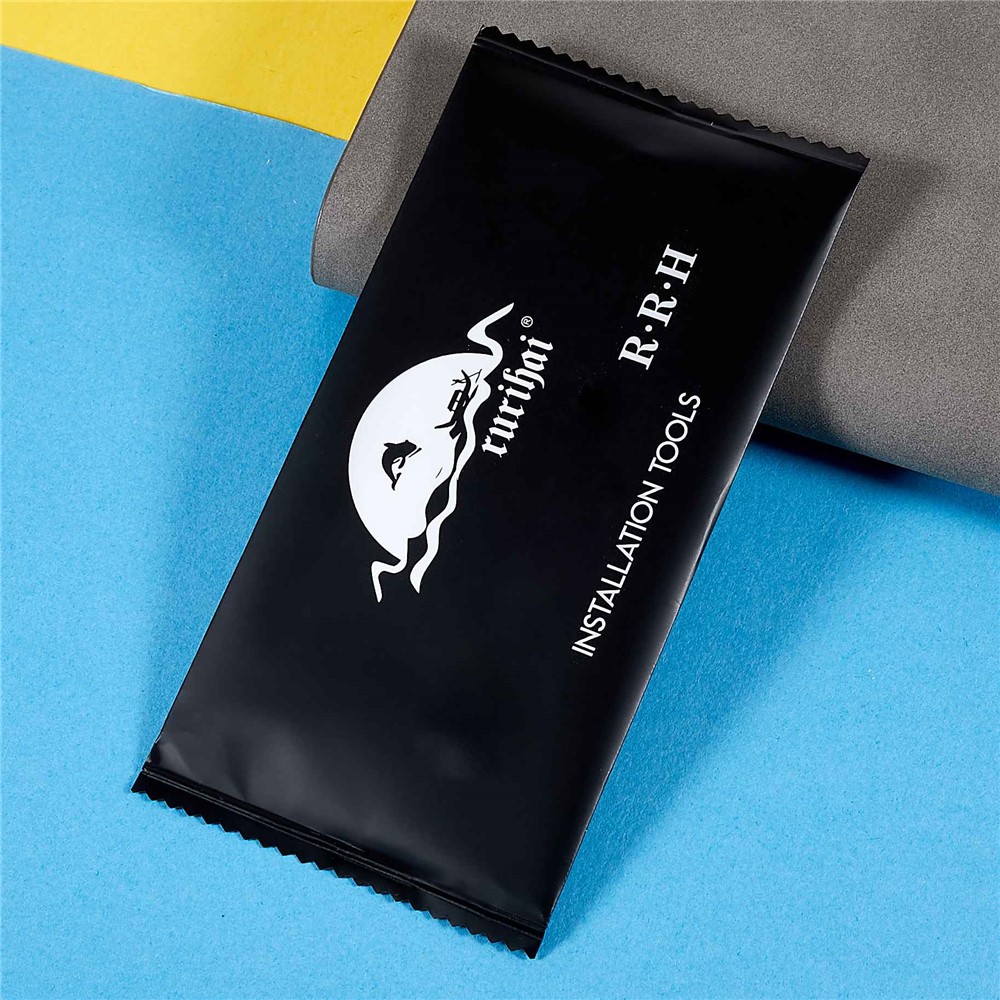 RURIHAI for iPhone 13 Pro 6.1 inch Dustproof Screen Protector Full Cover Full Glue HD 9H Hardness Anti-fingerprint AGC Tempered Glass Film-6
