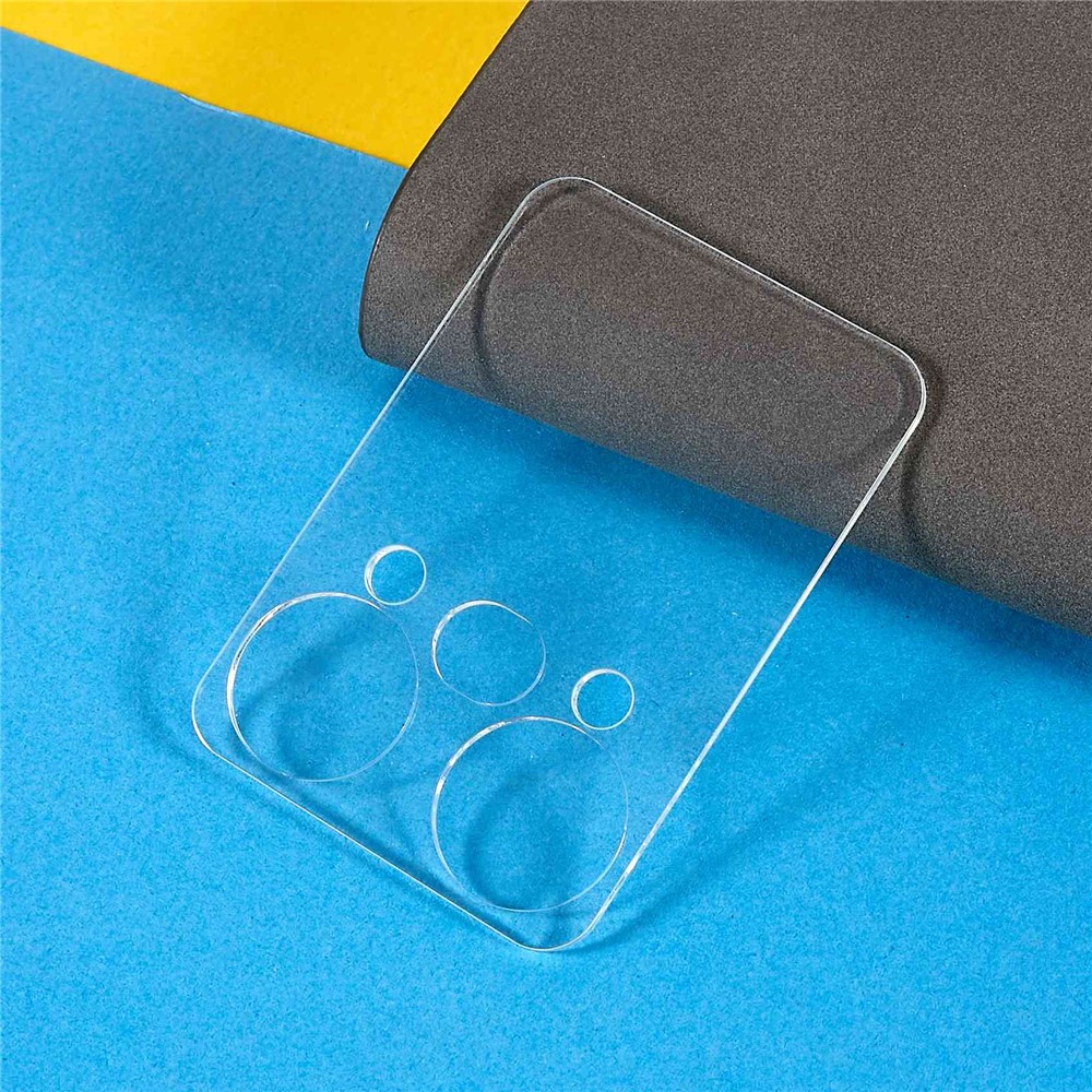 For Oppo K10 Pro 5G 2Pcs/Set Tempered Glass Camera Lens Protector Clear 3D Arc Edge Anti-Scratch Lens Screen Film-4