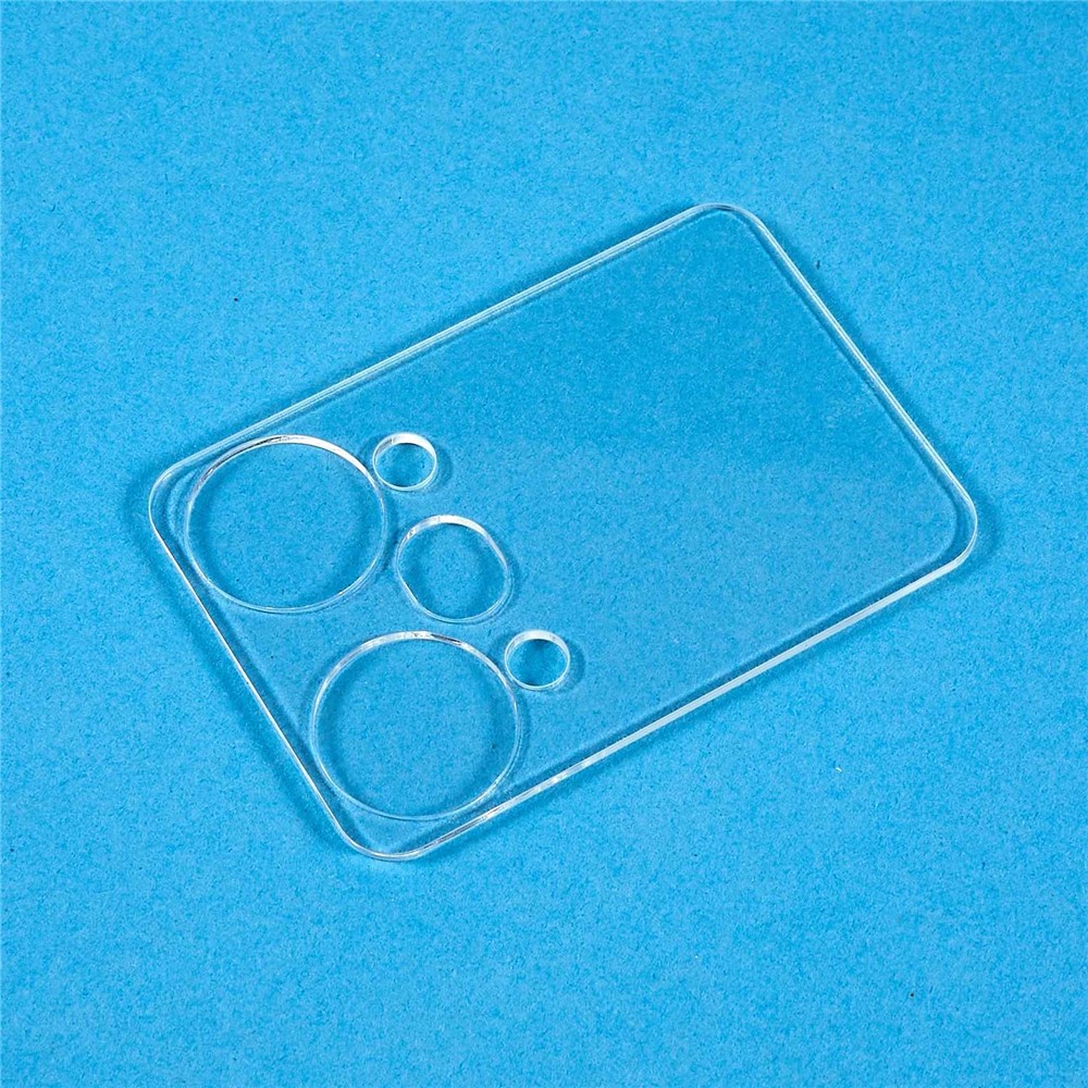 For Oppo K10 Pro 5G 2Pcs/Set Tempered Glass Camera Lens Protector Clear 3D Arc Edge Anti-Scratch Lens Screen Film-5