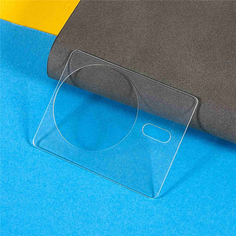 For Oppo vivo X80 2Pcs/Set 3D Arc Edge Camera Lens Protector HD Clear Anti-Scratch Camera Tempered Glass Lens Film-4