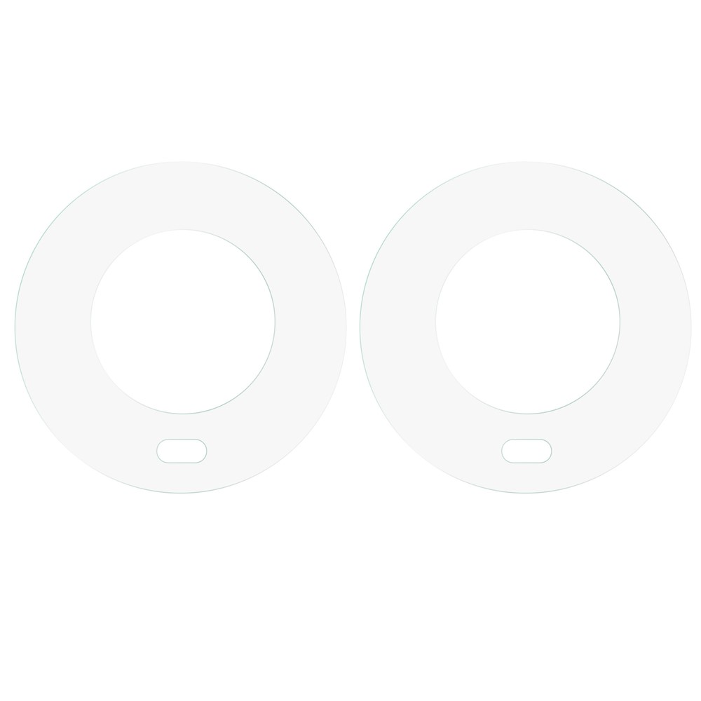 For Honor X9 5G/Huawei Mate 40 Pro 2Pcs/Set Camera Lens Protector 2.5D Arc Edge HD Clear Tempered Glass Scratch-Resistant Back Lens Cover Film-2