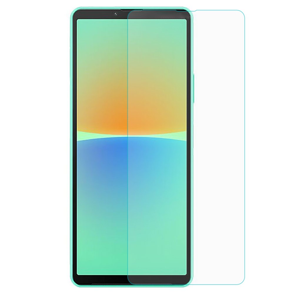 For Sony Xperia 10 IV Anti-oil Ultra Clear Screen Protector 0.3mm Arc Edges Tempered Glass Screen Film-1