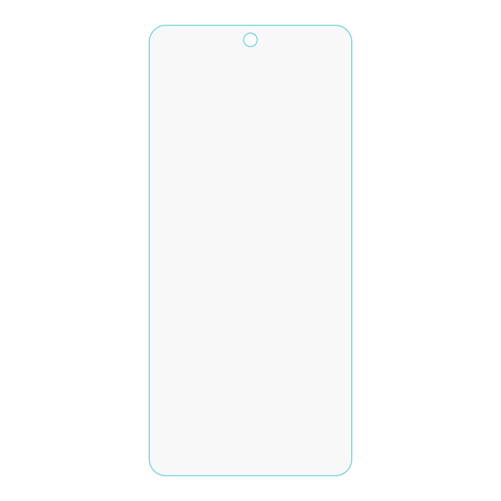 For Motorola Moto G82 5G Ultra Clear Screen Protector 0.3mm Arc Edges Anti-stains Anti-wear Tempered Glass Screen Film-2