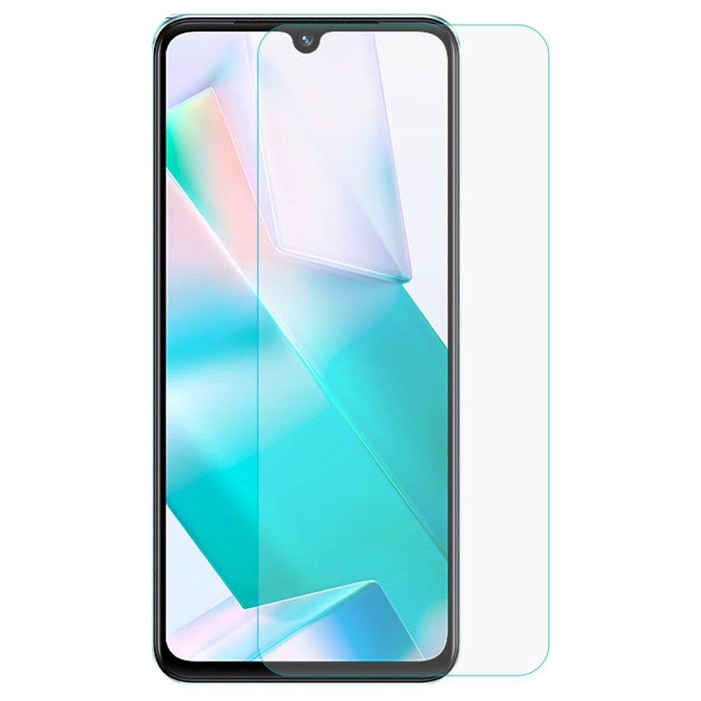 For vivo T1 Pro High Transparency Screen Protector 0.3mm Arc Edges Anti-broken Tempered Glass Screen Film-1