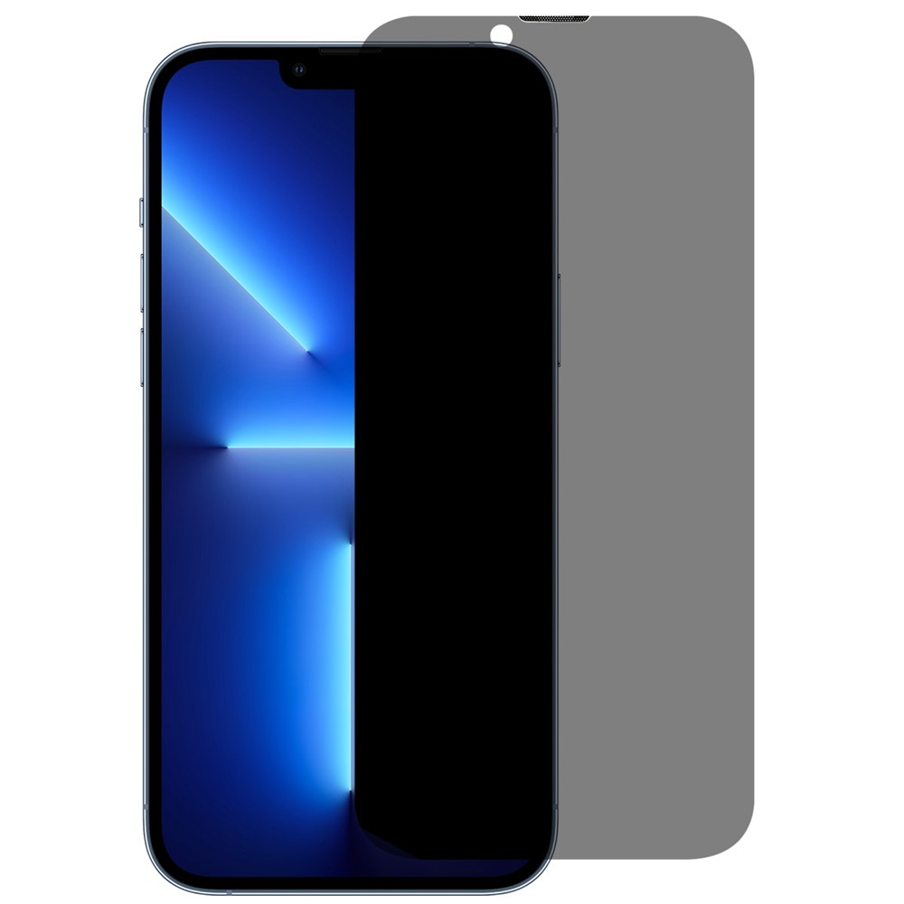 RURIHAI for iPhone 13 Pro 6.1 inch Privacy Screen Protector Full Cover Screen Full Glue HD Anti-Scratch Dust-Proof AGC Tempered Glass Film-1