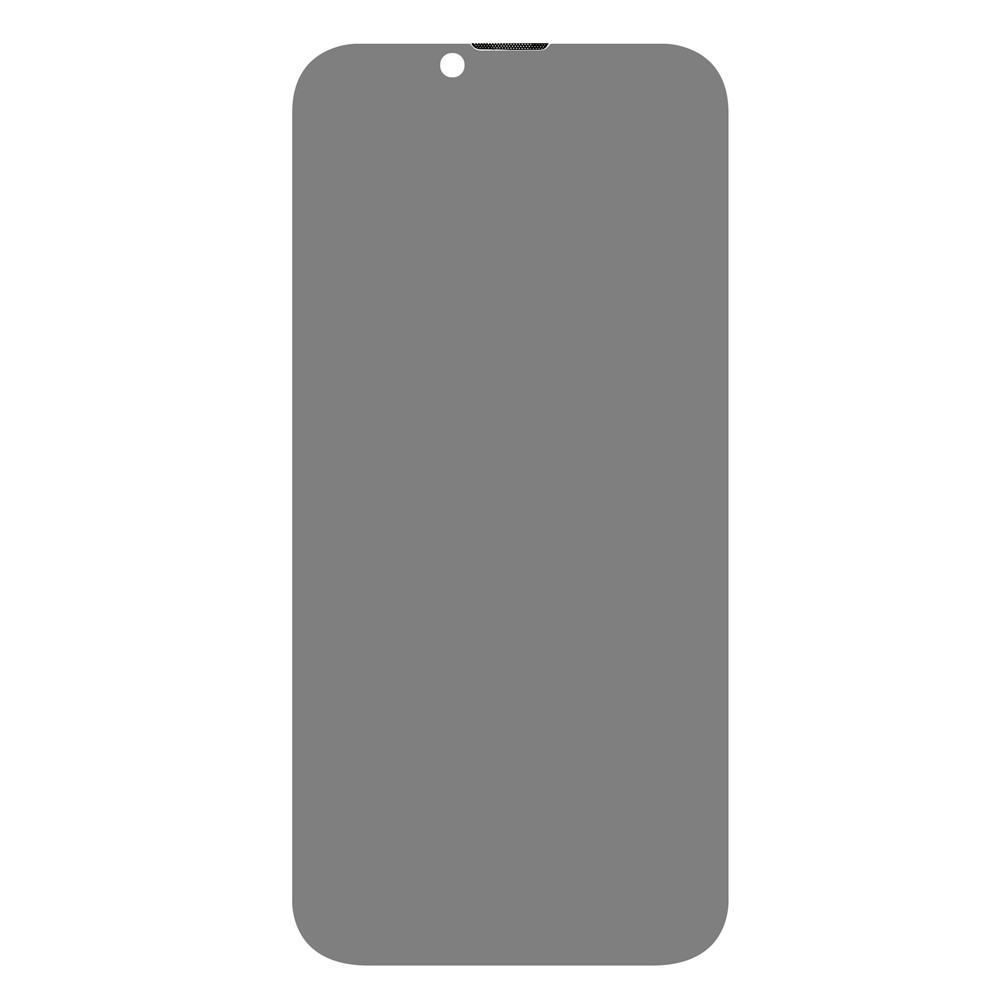 RURIHAI for iPhone 13 Pro 6.1 inch Privacy Screen Protector Full Cover Screen Full Glue HD Anti-Scratch Dust-Proof AGC Tempered Glass Film-2