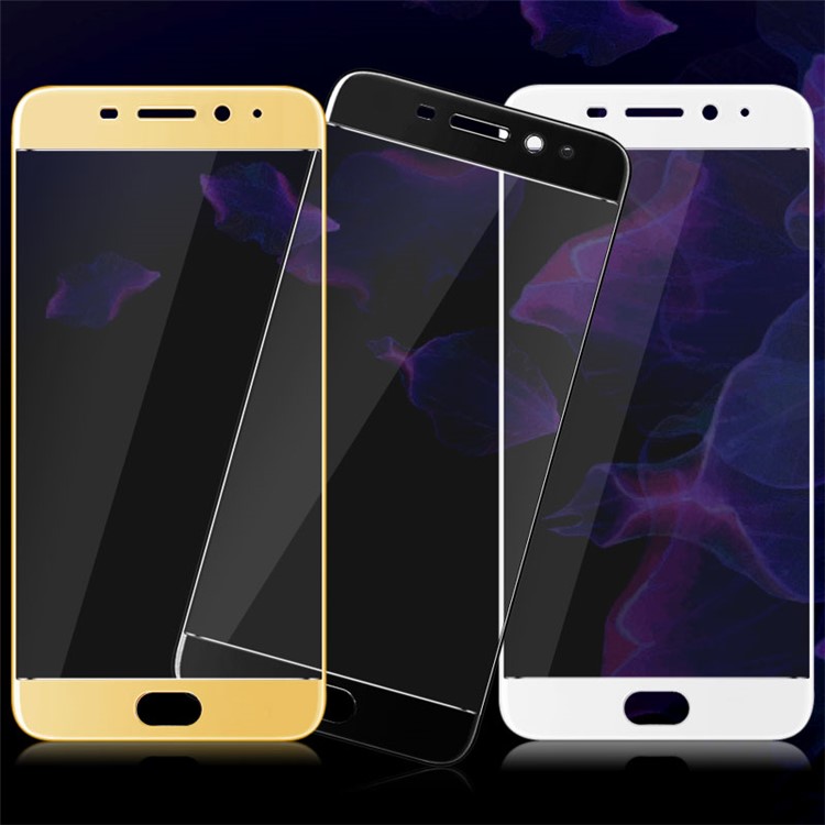 IMAK Tempered Glass Screen Protector Complete Covering for Meizu M5 Note - Black-5