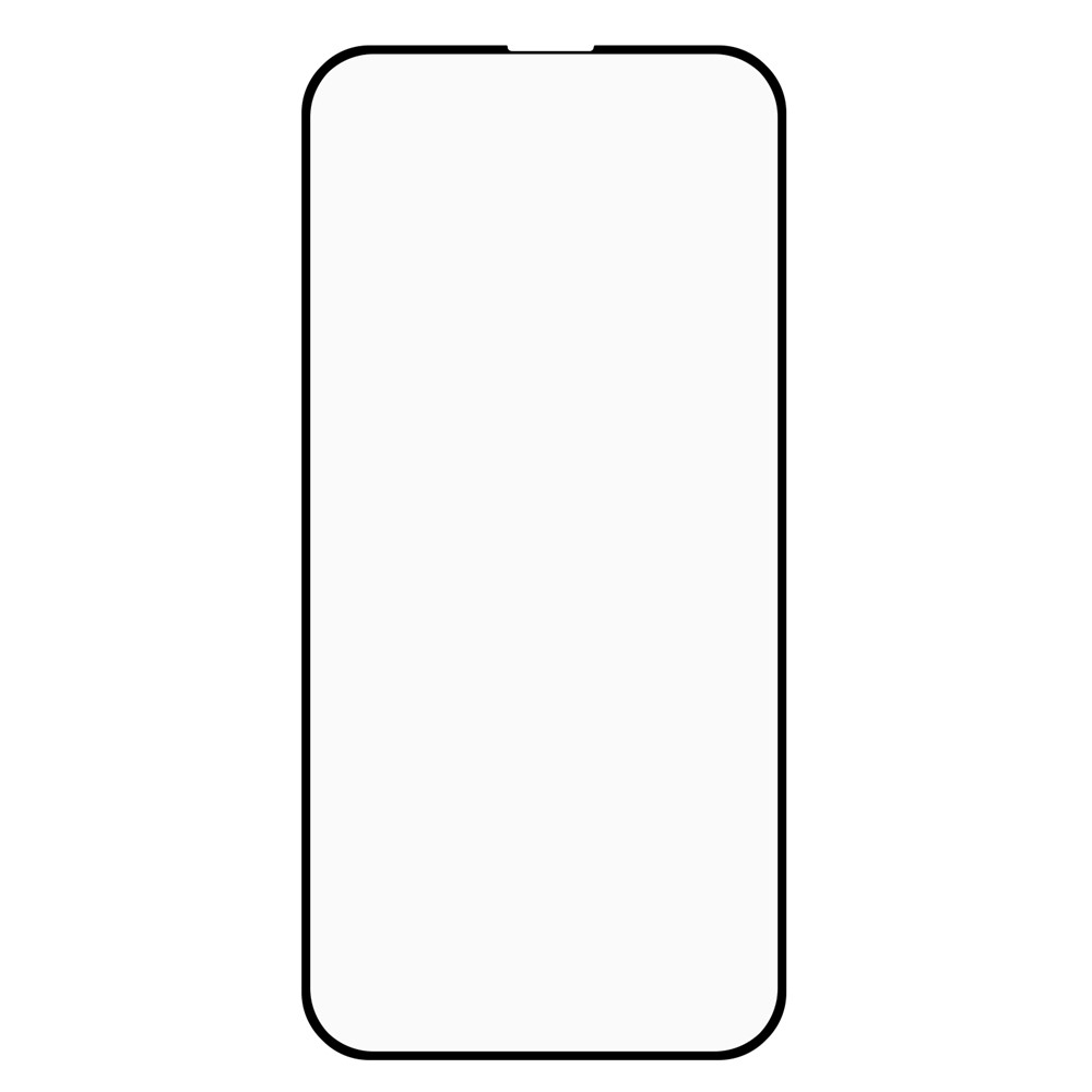 50Pcs/Pack Tempered Glass Film for iPhone 13 6.1 inch/14 6.1 inch, Silk Printing Full Glue 2.5D Full Screen Protector-2