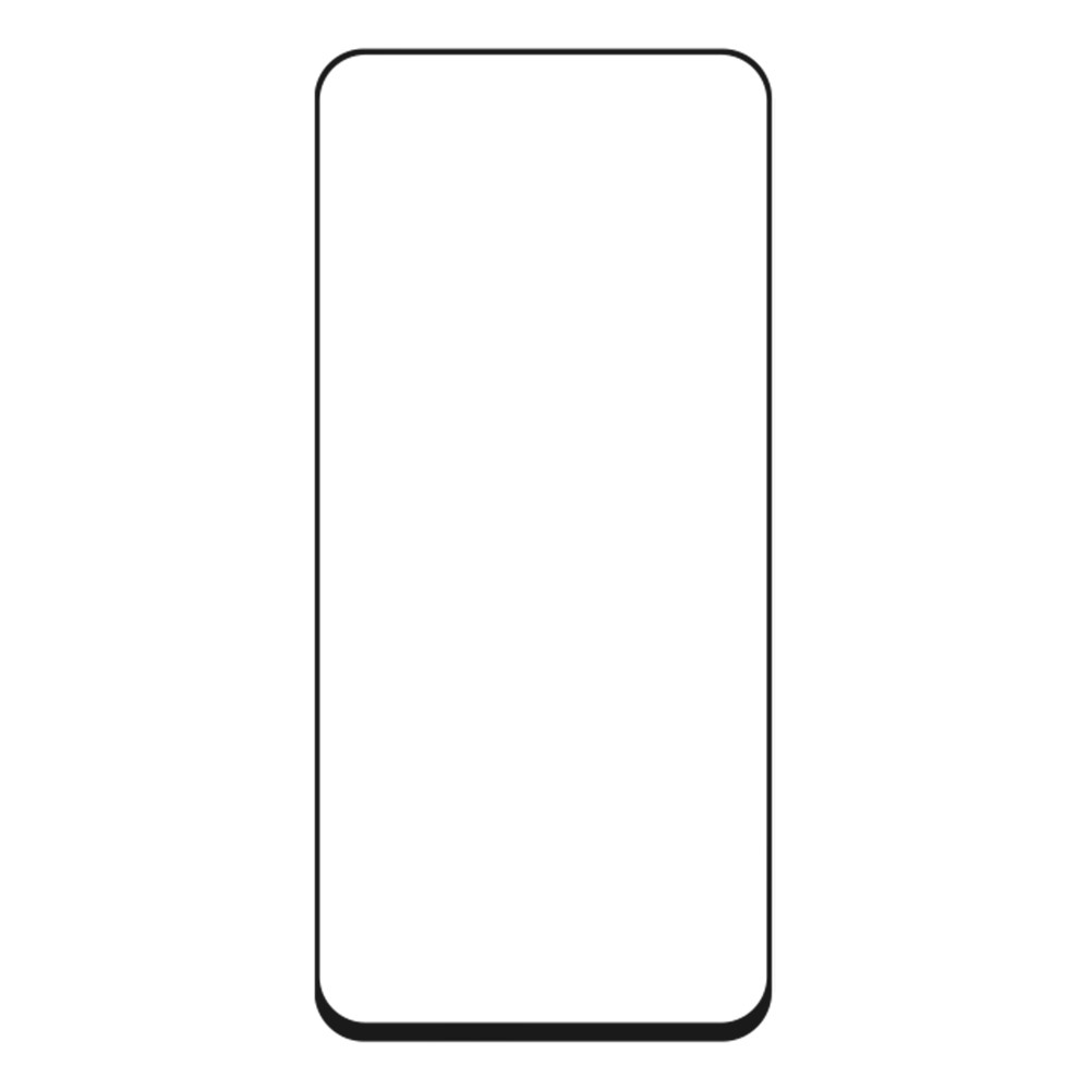 LUANKE For Xiaomi Poco X4 Pro 5G 2.5D Arc Edges Silk Printing Anti-wear Screen Protector Full Cover Full Glue 9H Clear Tempered Glass Film-2