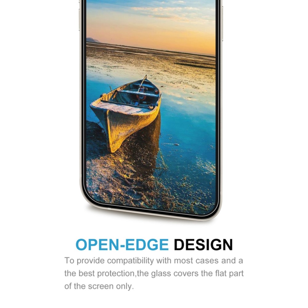 LUANKE For iPhone 13 mini 5.4 inch Anti-fingerprint Anti-oil Tempered Glass Screen Protector Clear 9H Hardness 2.5D Full Glue Film-5