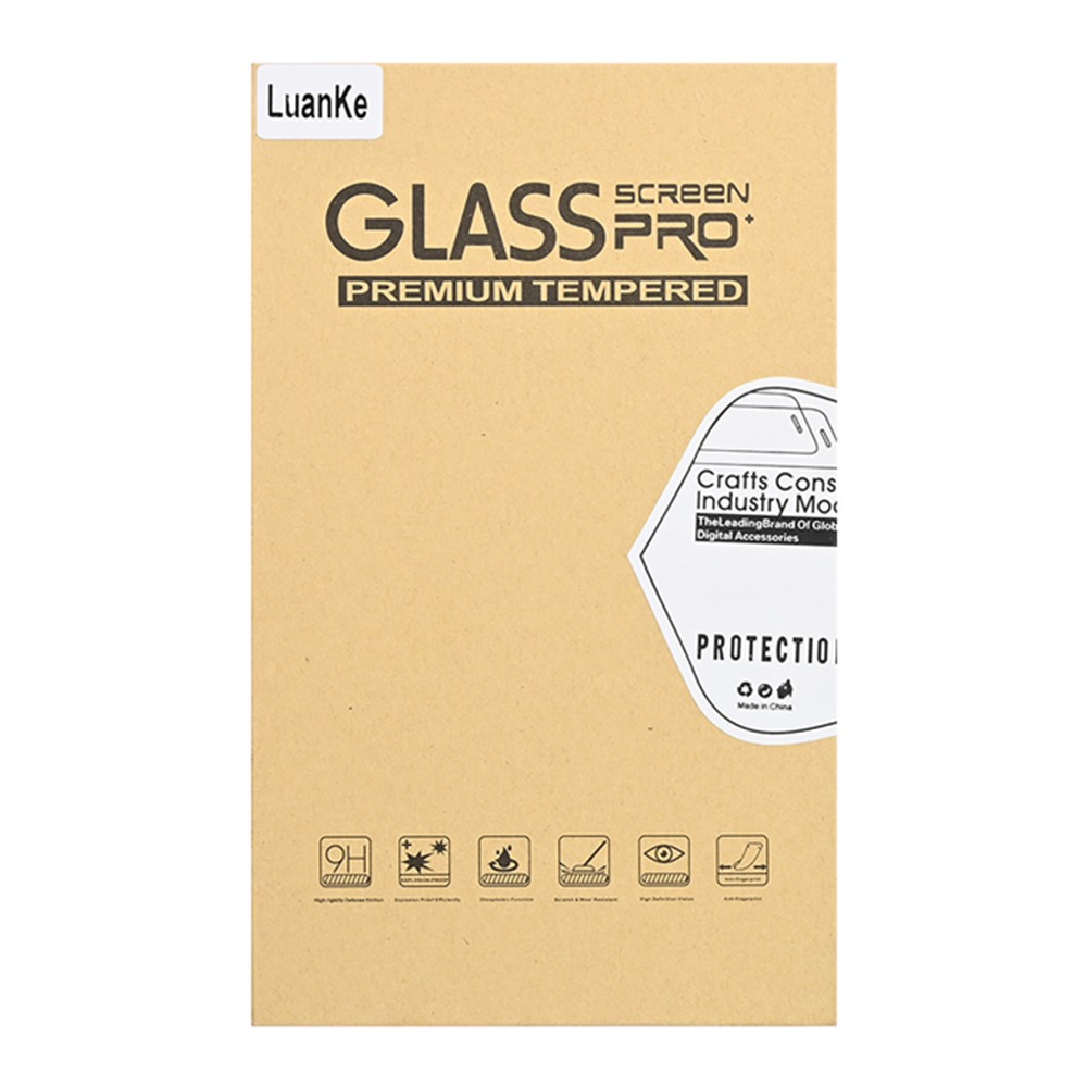 LUANKE For Samsung Galaxy S22+ 5G Screen Protector Full Glue 2.5D High Definition 9H Anti-Scratch Sensitive Tempered Glass Film-7