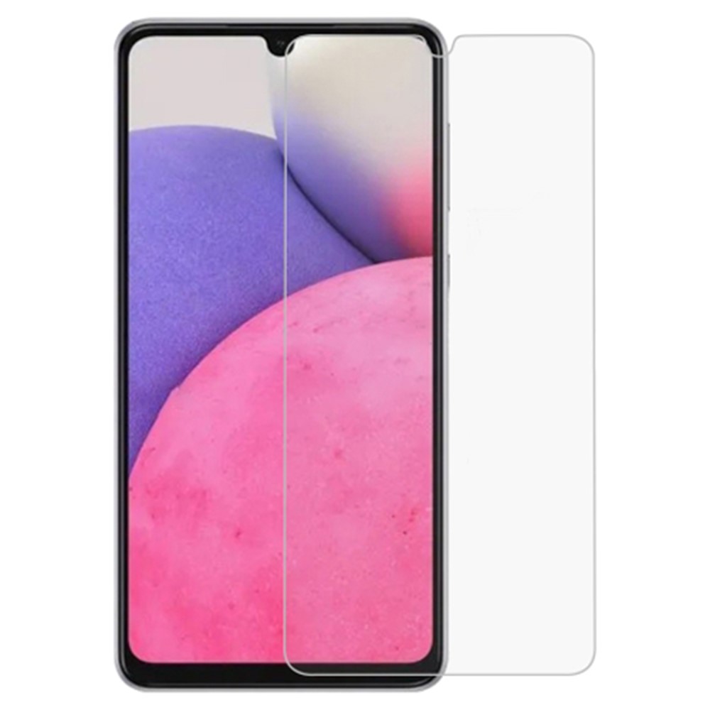LUANKE For Samsung Galaxy A33 5G Full Glue Screen Protector Clear High Definition Anti-fingerprint 2.5D 9H Hardness Tempered Glass Film-1