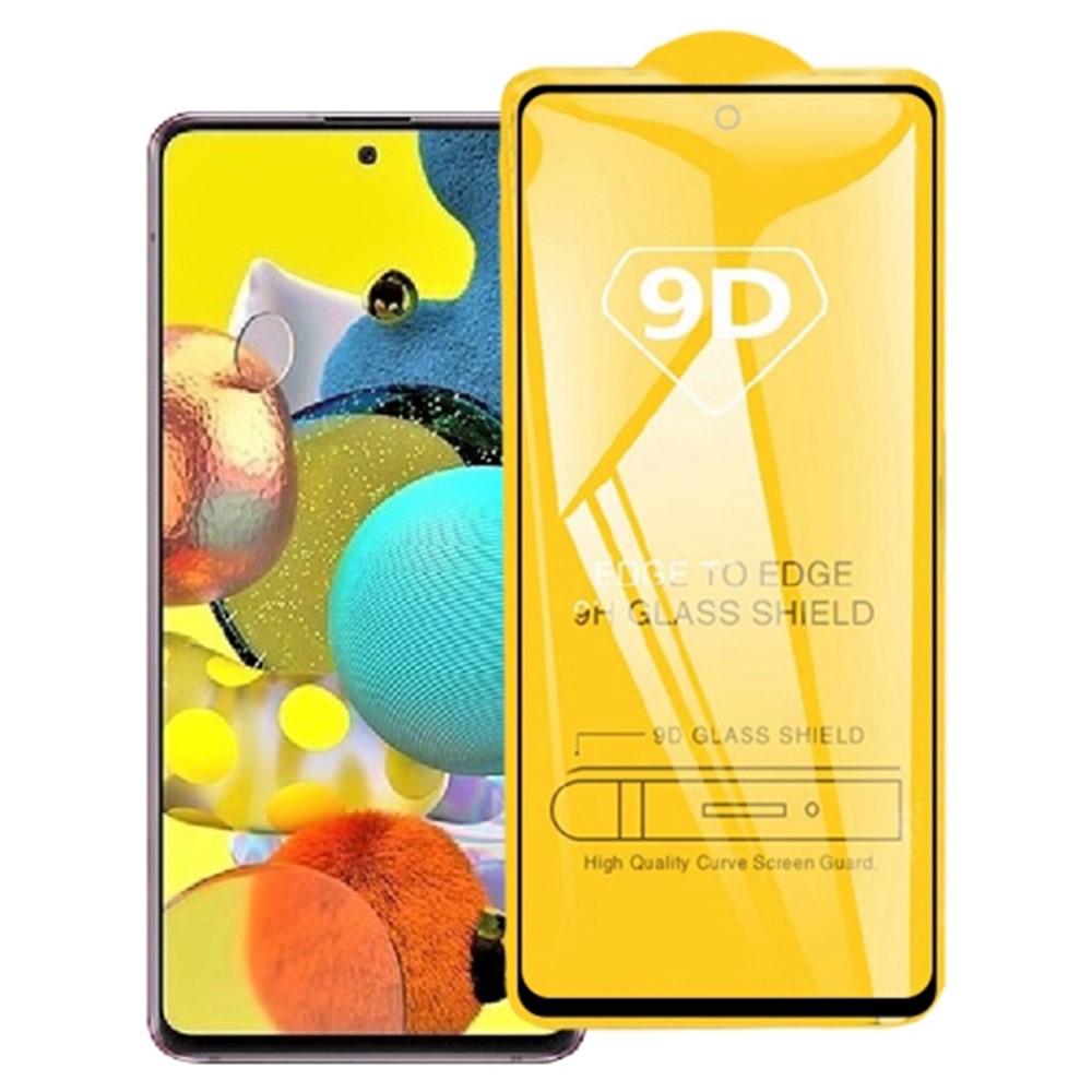 LUANKE Silk Printing Tempered Glass Film for Samsung Galaxy A53 5G, Ultra Clear Full Glue Full Screen Protector-3