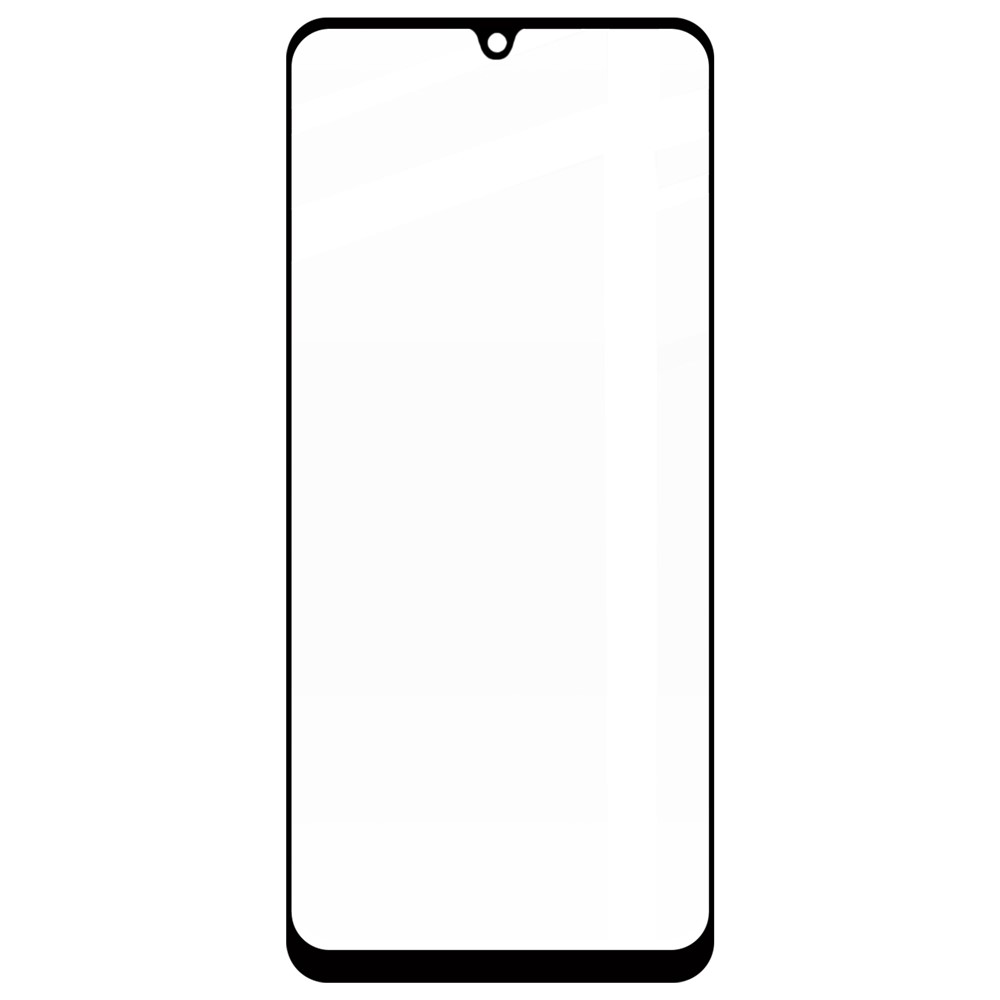 LUANKE Silk Printing Full Screen Protector for Samsung Galaxy A33 5G, Explosion-proof Full Glue Tempered Glass Film-2