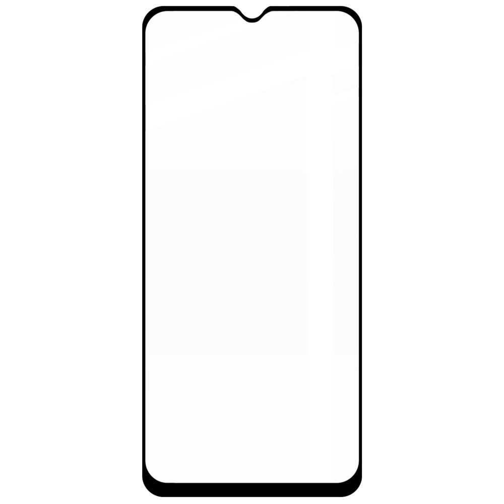 LUANKE Tempered Glass Film for Samsung Galaxy A13 4G, Anti-fingerprint Silk Printing Full Glue Full Screen Protector-2