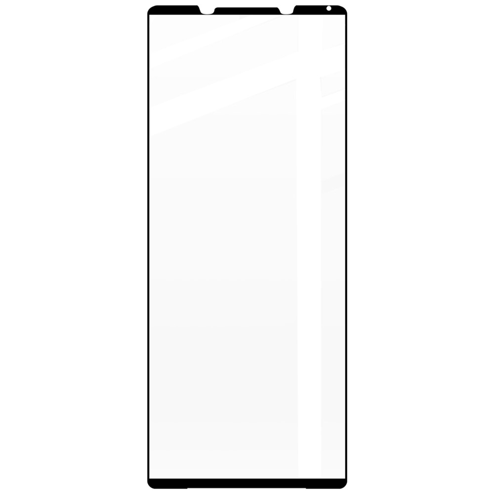 LUANKE Tempered Glass Screen Protector for Sony Xperia 1 IV 5G, Silk Printing Full Glue Full Size Screen Cover Film-2