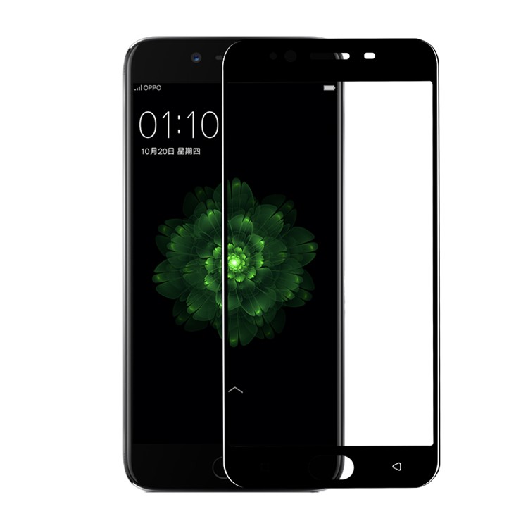 BENKS Magic XR for Oppo R9s Nano Full Screen Protector Anti-explosion 3D Curved - Black-1
