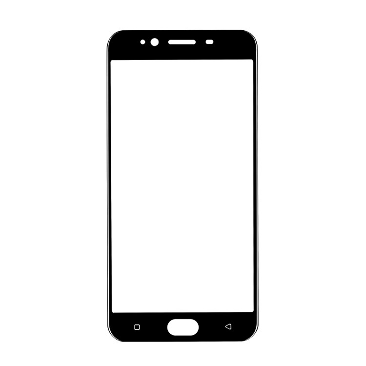 BENKS Magic XR for Oppo R9s Nano Full Screen Protector Anti-explosion 3D Curved - Black-2