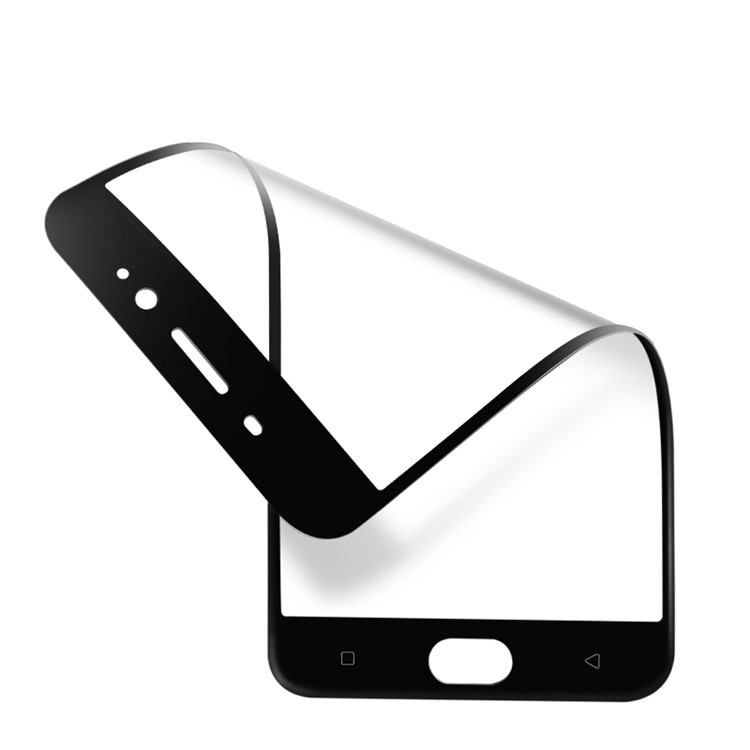 BENKS Magic XR for Oppo R9s Nano Full Screen Protector Anti-explosion 3D Curved - Black-5