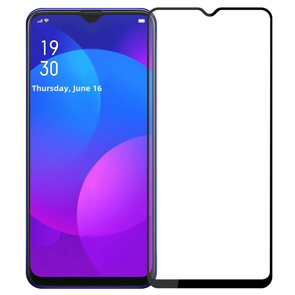 PINWUYO JK Tempered Glass Film Series-2 for Oppo A77 5G Tempered Glass Film Anti-explosion Full Glue Full Cover Screen Protector-1