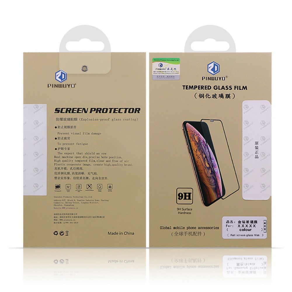 PINWUYO JK Tempered Glass Film Series-2 for Oppo A77 5G Tempered Glass Film Anti-explosion Full Glue Full Cover Screen Protector-10