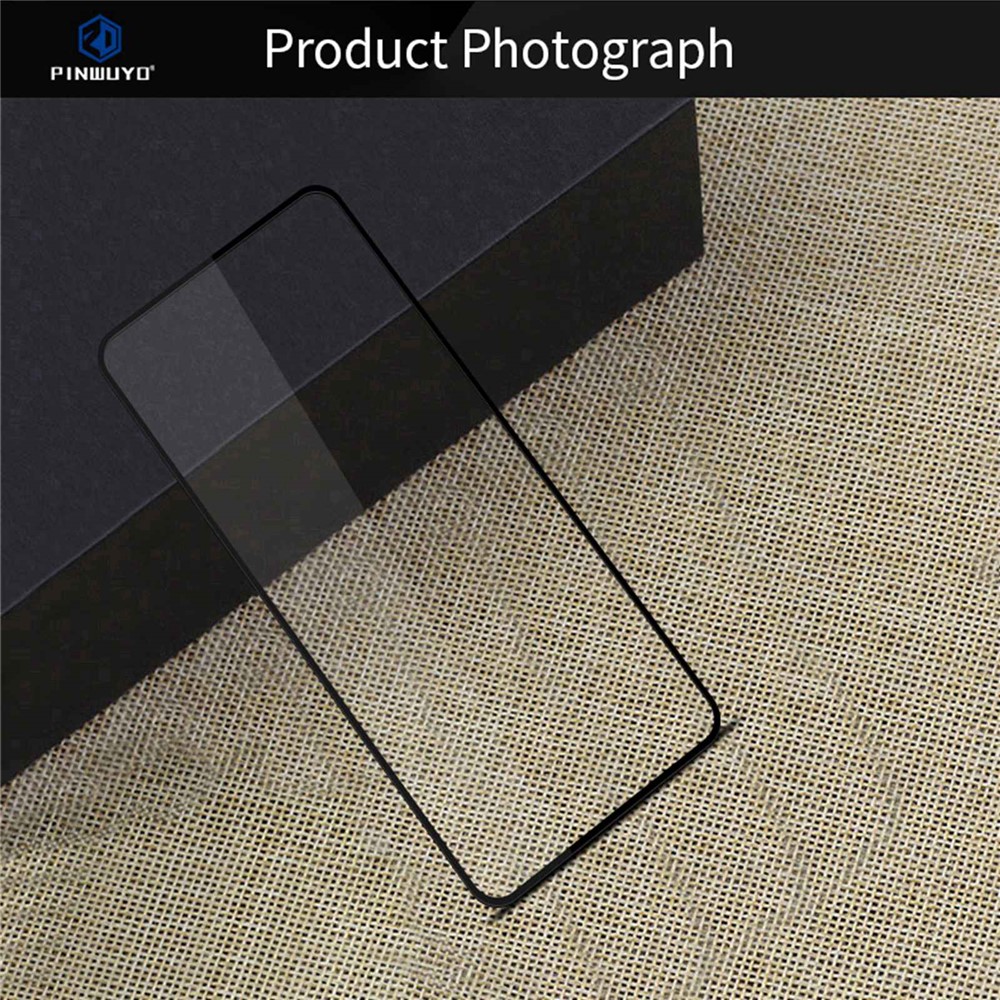 PINWUYO JK Tempered Glass Film Series-2 for Motorola Moto E32 9H Hardness Full Glue HD Clear Full Screen Protector-9