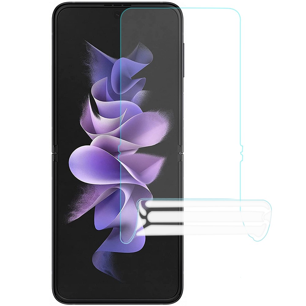 For Samsung Galaxy Z Flip4 5G Anti-blue-ray Full Screen Protector HD Clear Anti-explosion TPU Screen Film-1