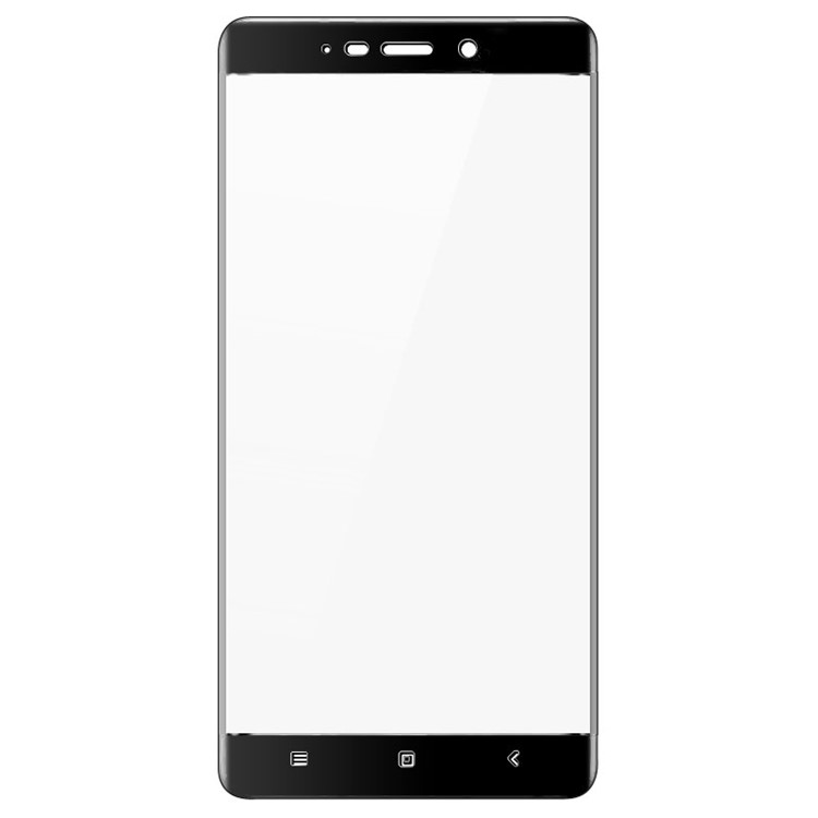 IMAK Mobile Tempered Glass Screen Guard Full Coverage for Xiaomi Redmi 4 - Black-2