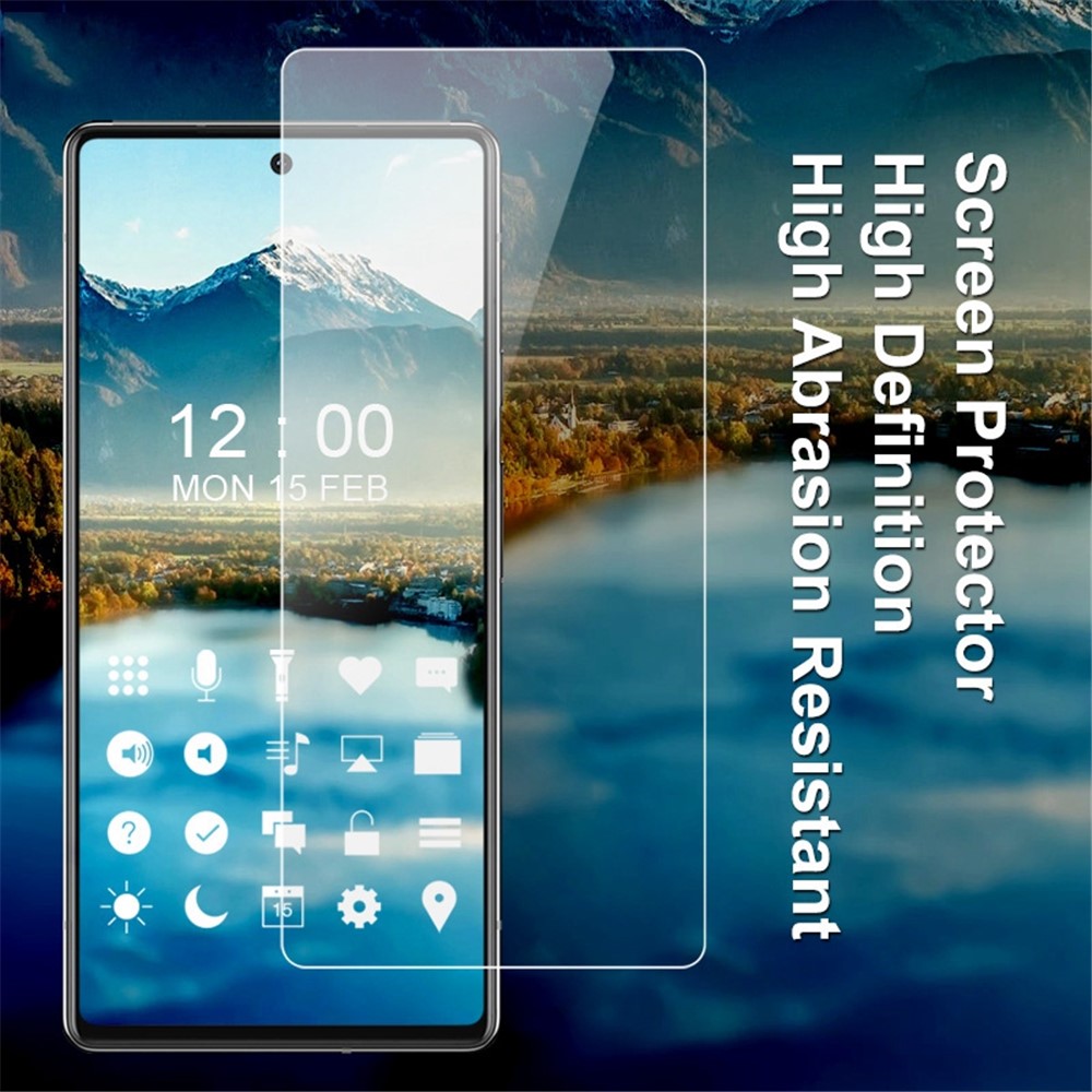 IMAK ARM Series for Google Pixel 6a Soft TPU Full Covering Screen Protector Explosion-proof Phone Film-4