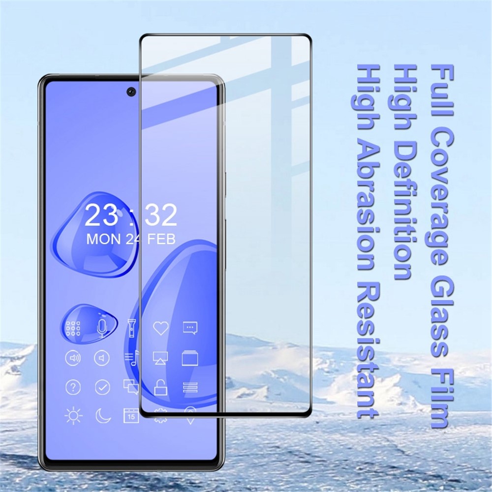 IMAK Pro+ Series for Google Pixel 7 HD Ultra Clear Full Screen Protector Anti-fingerprint Shatterproof Tempered Glass Film-4