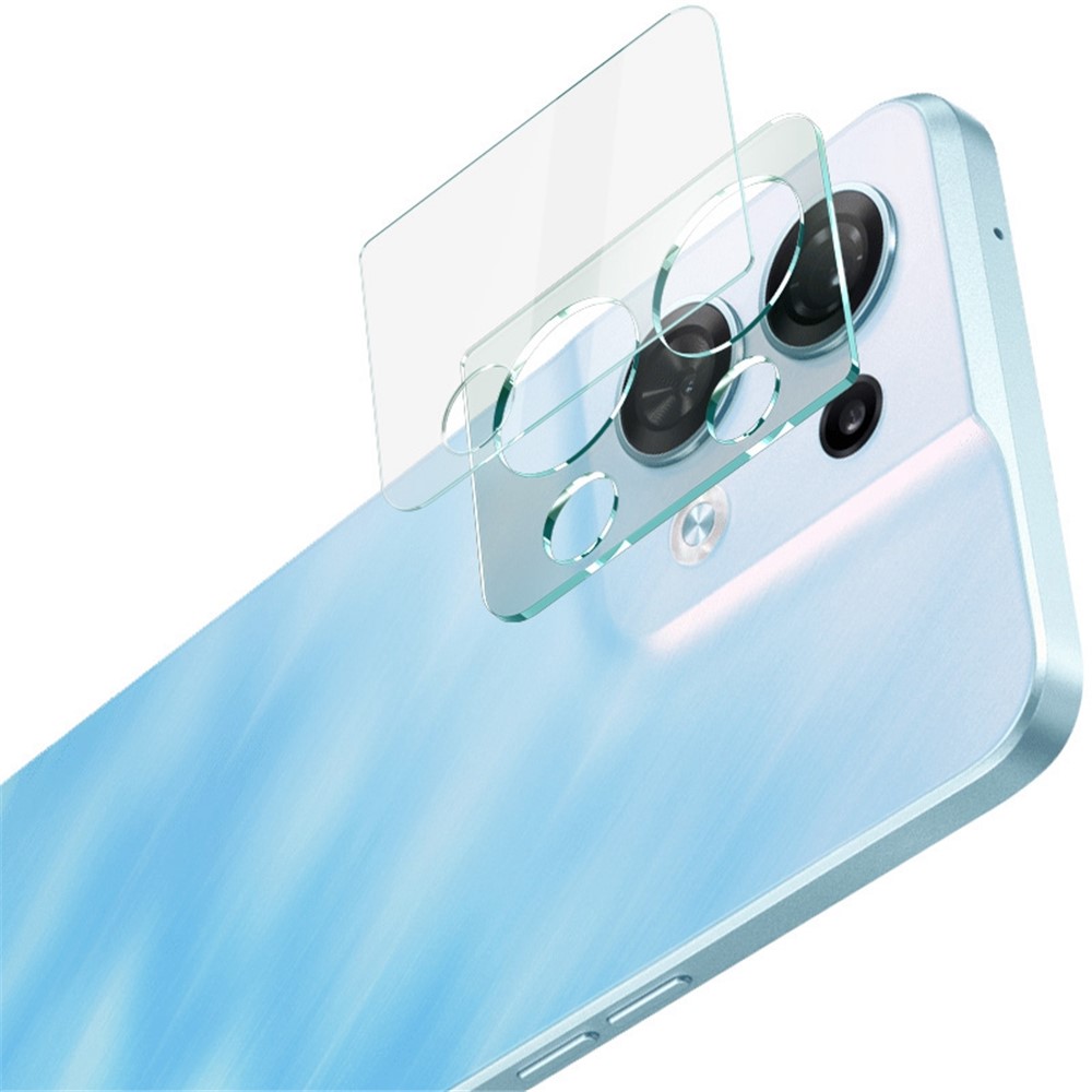IMAK for Oppo Reno8 5G Integrated Camera Lens Protector Scratch-Resistant Tempered Glass Lens Film + Acrylic Lens Cap-1