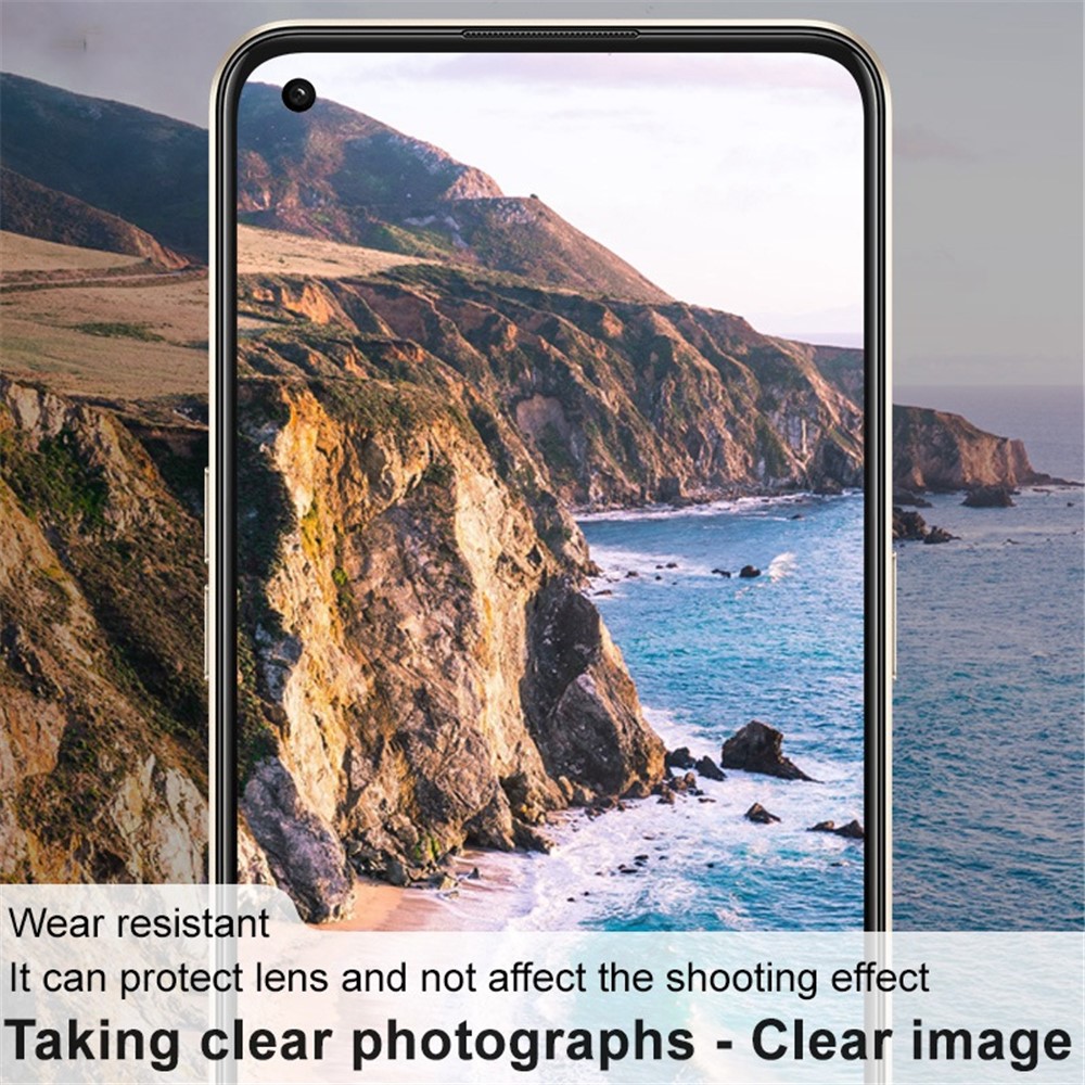 IMAK for Oppo Reno8 5G Integrated Camera Lens Protector Scratch-Resistant Tempered Glass Lens Film + Acrylic Lens Cap-8