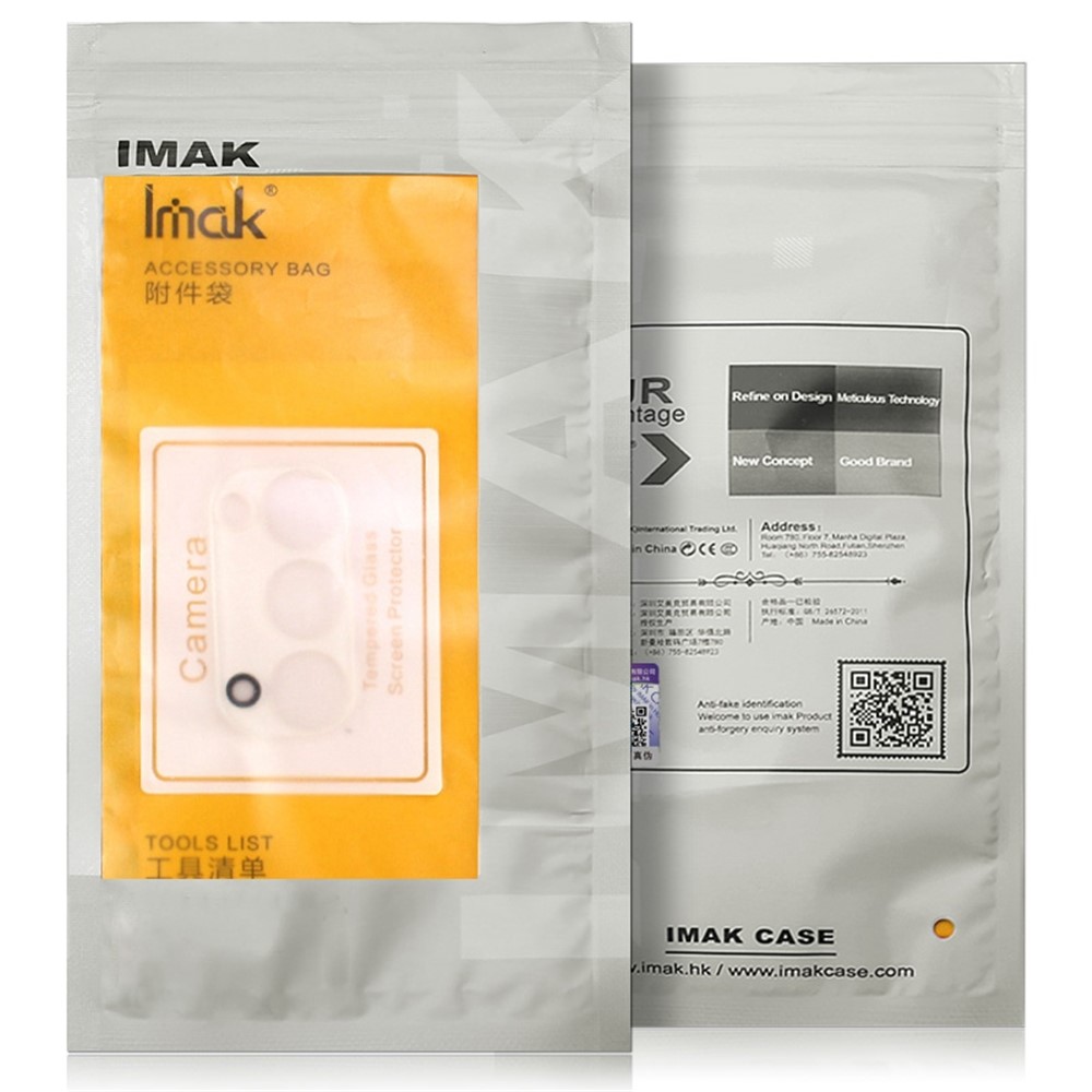 IMAK for Oppo Reno8 5G Integrated Camera Lens Protector Scratch-Resistant Tempered Glass Lens Film + Acrylic Lens Cap-9