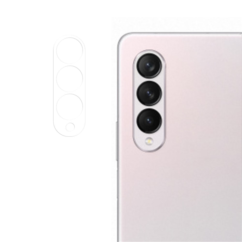 For Samsung Galaxy Z Fold3 5G Rear Camera Lens Protector Anti-scratch Ultra Thin Clear Tempered Glass Film-1