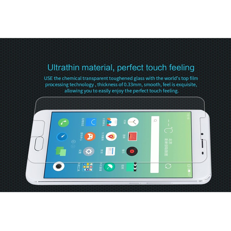 NILLKIN Amazing H for Meizu m3x Tempered Glass Screen Protector 9H Anti-explosion-4