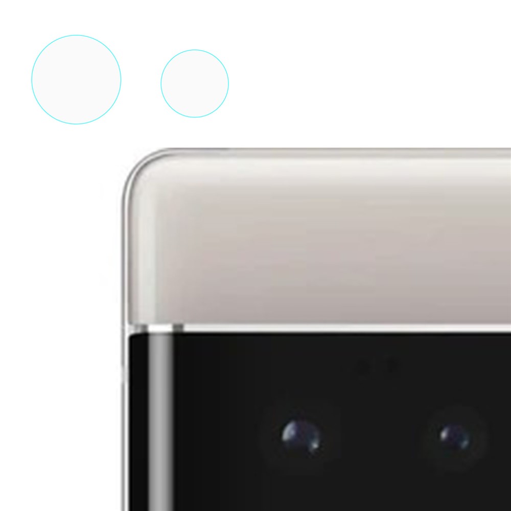 For Google Pixel 6 Pro 5G Camera Lens Protector HD Transparent Anti-bubble Tempered Glass Film-1