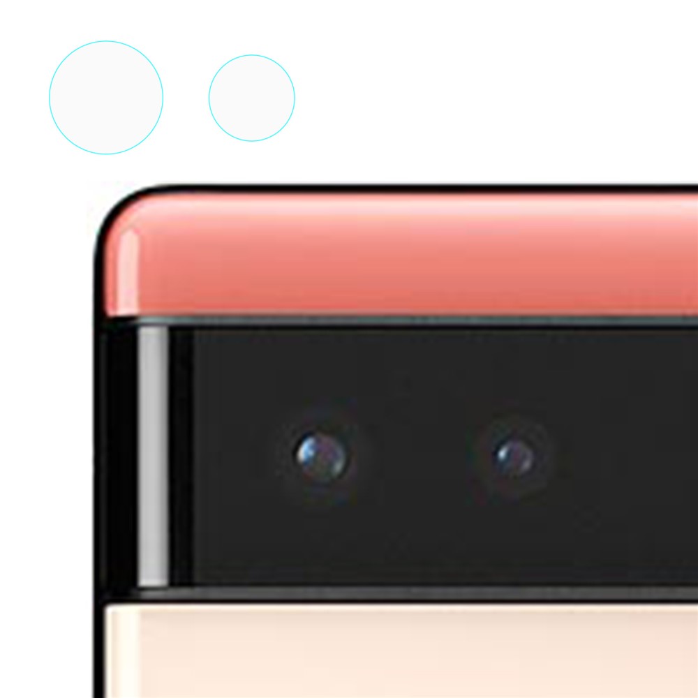 Tempered Glass Lens Protector for Google Google Pixel 6 5G HD Transparent Anti-Scratch Lens Film-1