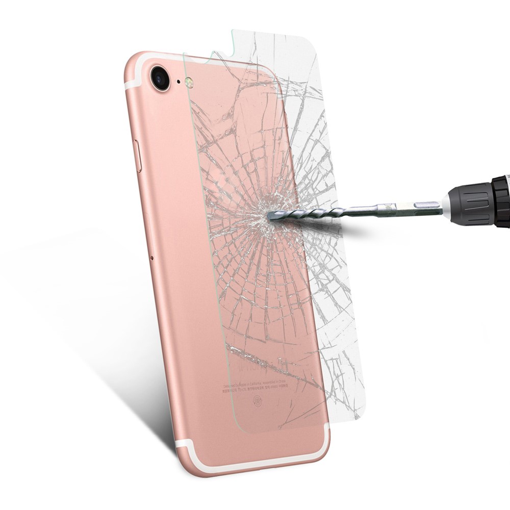0.3mm Tempered Glass Back Protector Film for iPhone 7 4.7 (Straight Edge)-7
